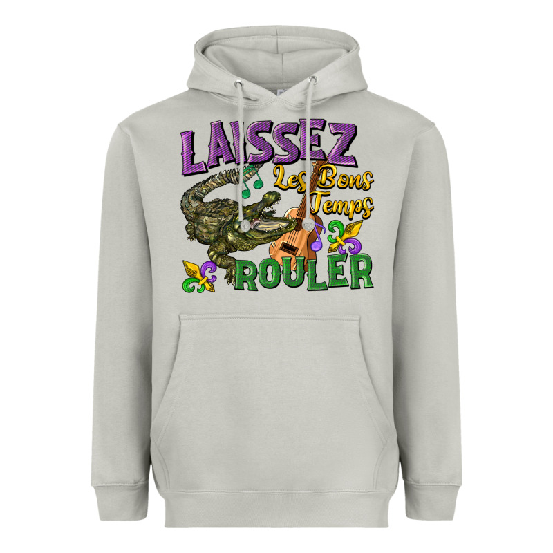 Laissez Les Bons Temps Rouler Heavyweight Hoodie by CowGirlArtShop | Teevron