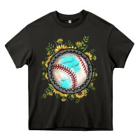Asphalt baseball gemstone sunflower Heavy Core Tee - JahusDesignShop