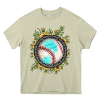 Mossy baseball gemstone sunflower Heavy Core Tee - JahusDesignShop