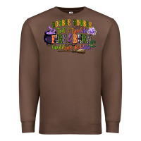 Chestnut double double toil and trouble fire and burn cauld Premium Sweatshirt - CowGirlArtShop