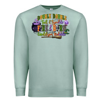 Seafoam double double toil and trouble fire and burn cauld Premium Sweatshirt - CowGirlArtShop