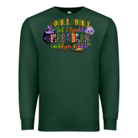 Sports Green double double toil and trouble fire and burn cauld Premium Sweatshirt - CowGirlArtShop