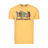 Vintage Mustard booktrovert Vintage Tee - MaliasSmallBusiness