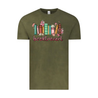 Vintage Olive booktrovert Vintage Tee - MaliasSmallBusiness