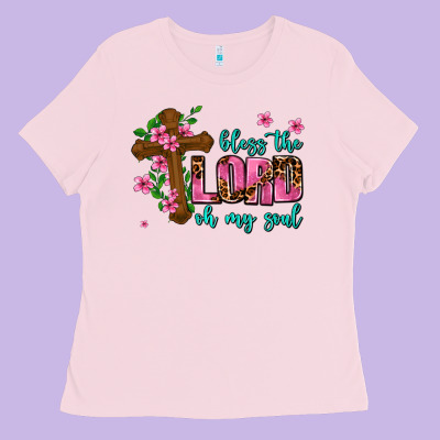 Bless The Lord Oh My Soul Ladies Tee Designed By Adodesignshop