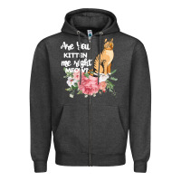 Charcoal Heather Cat Maine coon gift kidding kitten meow pussycat Zipper Hoodie - Bettercallsaul
