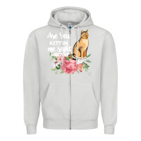 Dove Grey Cat Maine coon gift kidding kitten meow pussycat Zipper Hoodie - Bettercallsaul