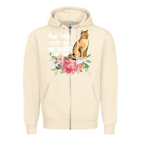 Sandshell Cat Maine coon gift kidding kitten meow pussycat Zipper Hoodie - Bettercallsaul