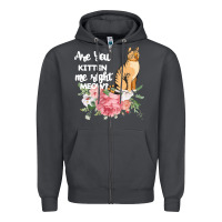 Smoke Cat Maine coon gift kidding kitten meow pussycat Zipper Hoodie - Bettercallsaul