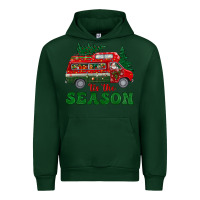 Forest Green christmas 'tis the season Urban Hoodie - BundleAndBundleShop