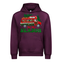Mauve Wine christmas 'tis the season Urban Hoodie - BundleAndBundleShop
