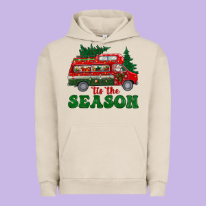Christmas 'tis The Season Urban Hoodie Designed By Bundleandbundleshop