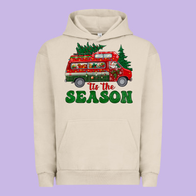 Christmas 'tis The Season Urban Hoodie Designed By Bundleandbundleshop