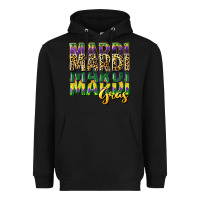 Black mardi gras Heavyweight Hoodie - CowGirlArtShop
