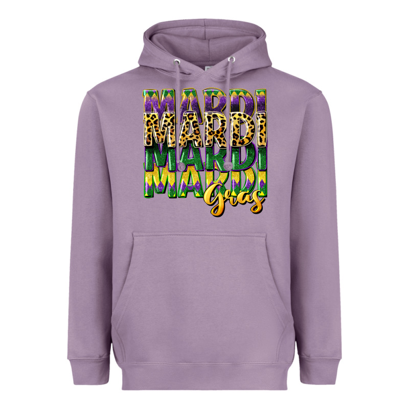 Mardi Gras Heavyweight Hoodie by CowGirlArtShop | Teevron