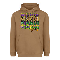 Toasted Coconut mardi gras Heavyweight Hoodie - CowGirlArtShop