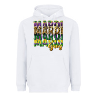 White mardi gras Heavyweight Hoodie - CowGirlArtShop