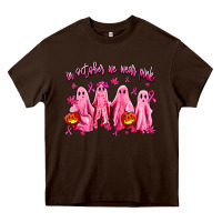 Chocolate Brown in october we wear pink ghosts Heavy Core Tee - AdoDesignShop