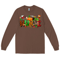 Chestnut fall nurse Long Sleeve Tee - MaliasSmallBusiness