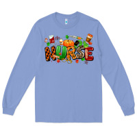Colony Blue fall nurse Long Sleeve Tee - MaliasSmallBusiness