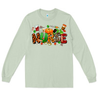 Matcha fall nurse Long Sleeve Tee - MaliasSmallBusiness