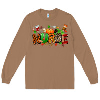 Toasted Coconut fall nurse Long Sleeve Tee - MaliasSmallBusiness