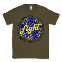 Army Green fight colorectal cancer Classic Tee - NancyCooperArtShop