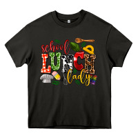 Asphalt school lunch lady Heavy Core Tee - AdoDesignShop