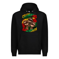 Black im celebrating juneteenth  (1) Premium Hoodie - CowGirlArtShop