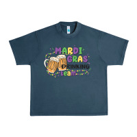 Midnight Navy mardi gras drinking team Urban Heavy Tee - MaliasSmallBusiness