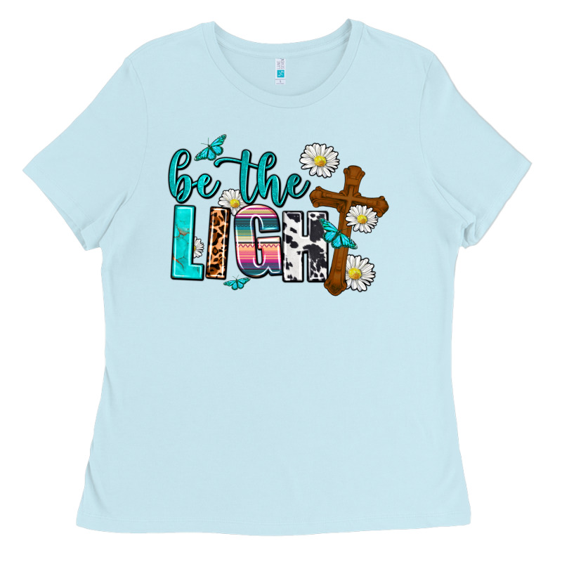 Be The Light Ladies Tee by AdoDesignShop | Teevron