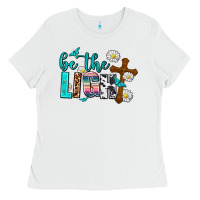 White be the light Ladies Tee - AdoDesignShop