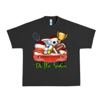 Pigment Black tis the season sports truck christmas Urban Heavy Tee - AdoDesignShop