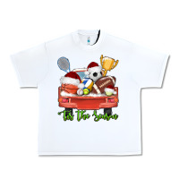 White tis the season sports truck christmas Urban Heavy Tee - AdoDesignShop