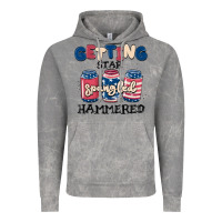 Cloud Rock getting star spangled hammered Vintage Hoodie - MaliasSmallBusiness