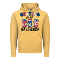 Vintage Mustard getting star spangled hammered Vintage Hoodie - MaliasSmallBusiness