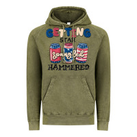 Vintage Olive getting star spangled hammered Vintage Hoodie - MaliasSmallBusiness