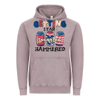 Vintage Zinc getting star spangled hammered Vintage Hoodie - MaliasSmallBusiness