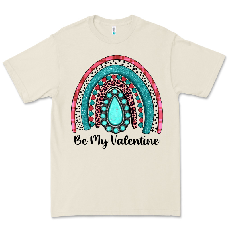 Be My Valentine Gemstone Rainbow Premium Tee by JahusDesignShop | Teevron
