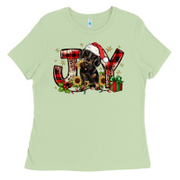 Matcha christmas joy dachshund Ladies Tee - JahusDesignShop
