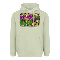Matcha mardi gras Heavyweight Hoodie - CowGirlArtShop