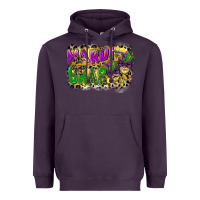 Plum mardi gras Heavyweight Hoodie - CowGirlArtShop