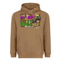 Toasted Coconut mardi gras Heavyweight Hoodie - CowGirlArtShop