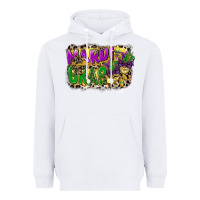 White mardi gras Heavyweight Hoodie - CowGirlArtShop