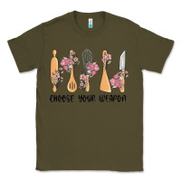 Army Green choose your weapon Classic Tee - MaliasSmallBusiness