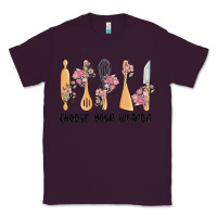 Plum choose your weapon Classic Tee - MaliasSmallBusiness