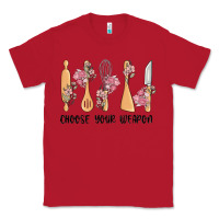 Red choose your weapon Classic Tee - MaliasSmallBusiness