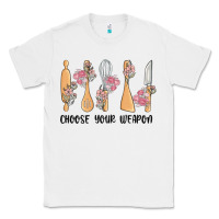 White choose your weapon Classic Tee - MaliasSmallBusiness