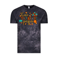 Cloud Black one thankful papa Vintage Tee - JahusDesignShop