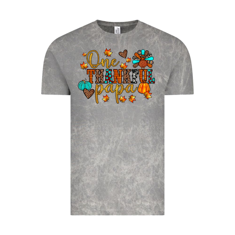 One Thankful Papa Vintage Tee by JahusDesignShop | Teevron